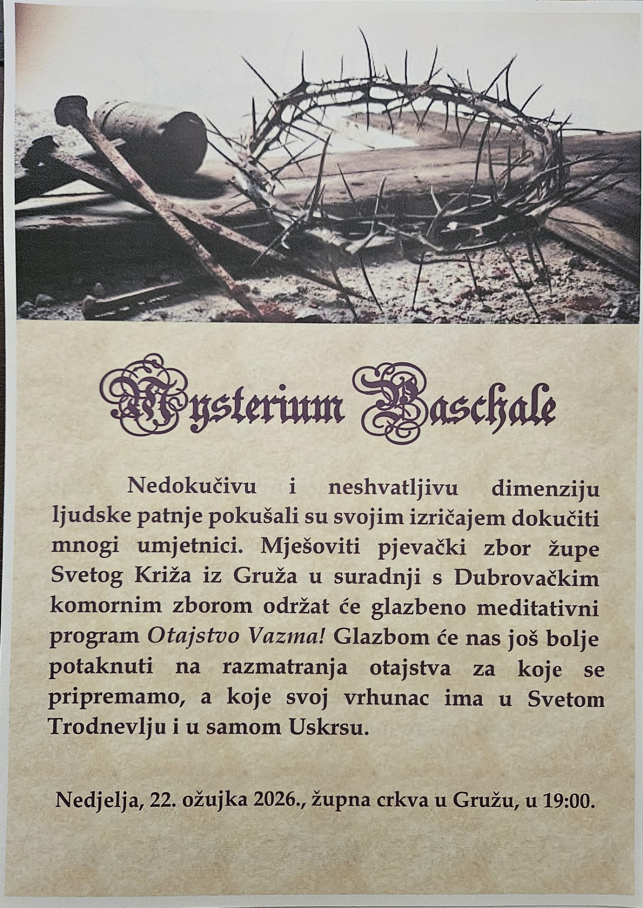 Koncert “Mysterium Paschale”